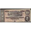 Image 1 : 1864 $10 Confederate States of America Note