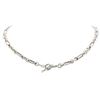 Image 2 : David Yurman Sterling Silver and 18KT Yellow Gold Toggle Necklace