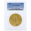 Image 1 : 1924 $20 St. Gaudens Double Eagle Gold Coin PCGS MS65