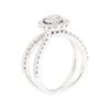 Image 4 : 18KT White Gold 1.60ctw Diamond Ring