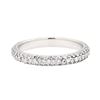 Image 2 : Platinum 1.00ctw Diamond Eternity Band