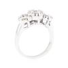 Image 4 : 14KT White Gold 1.10ctw Diamond Ring