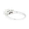 Image 3 : 14KT White Gold 0.60ctw Diamond Ring