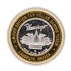 Image 2 : .999 Silver Flamingo Laughlin, Nevada $10 Casino Limited Edition Gaming Token