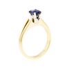 Image 4 : 14KT Yellow Gold 0.92ct Sapphire Ring