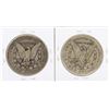 Image 2 : Lot of (2) 1899-S $1 Morgan Silver Dollar Coins