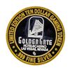 Image 1 : .999 Silver Golden Gate Las Vegas, NV $10 Casino Limited Edition Gaming Token