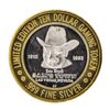 Image 2 : .999 Silver Sam's Town Las Vegas $10 Casino Limited Edition Gaming Token