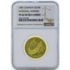 Image 1 : 1981 Canada $100 National Anthem Gold Coin NGC PF66 Ultra Cameo