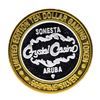 Image 1 : .999 Silver Crystal Casino Aruba $10 Casino Limited Edition Gaming Token