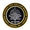 Image 2 : .999 Silver El Dorado Hotel & Casino Reno, Nevada $10 Limited Edition Gaming Tok