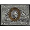 Image 1 : 1863 Ten Cents Second Issue Fractional Currency Note