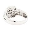 Image 3 : 14KT White Gold 0.35ctw Diamond Ring