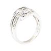 Image 4 : 14KT White Gold 0.35ctw Diamond Ring