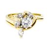 Image 2 : 14KT Yellow Gold 0.75ctw Diamond Ring