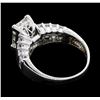 Image 3 : 14KT White Gold 2.09ctw Diamond Ring