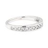 Image 1 : 14KT White Gold 0.15ctw Diamond Ring