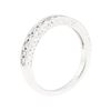 Image 4 : 14KT White Gold 0.15ctw Diamond Ring