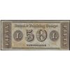 Image 2 : 1800's $50 Canal & Banking Co. New Orleans Obsolete Bank Note