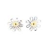 Image 1 : Tiffany and Company Paloma Picasso Sterling Silver and 18KT Yellow Gold Flower E