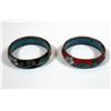 Image 2 : Lot of 2 old Chinese cloissone rings