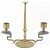 Image 1 : French Art-Deco double branch candlestick