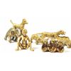 Image 2 : Collection of 12 miniature bronze sculptures