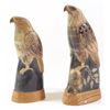 Image 2 : Pair of bird figurines carved in horn