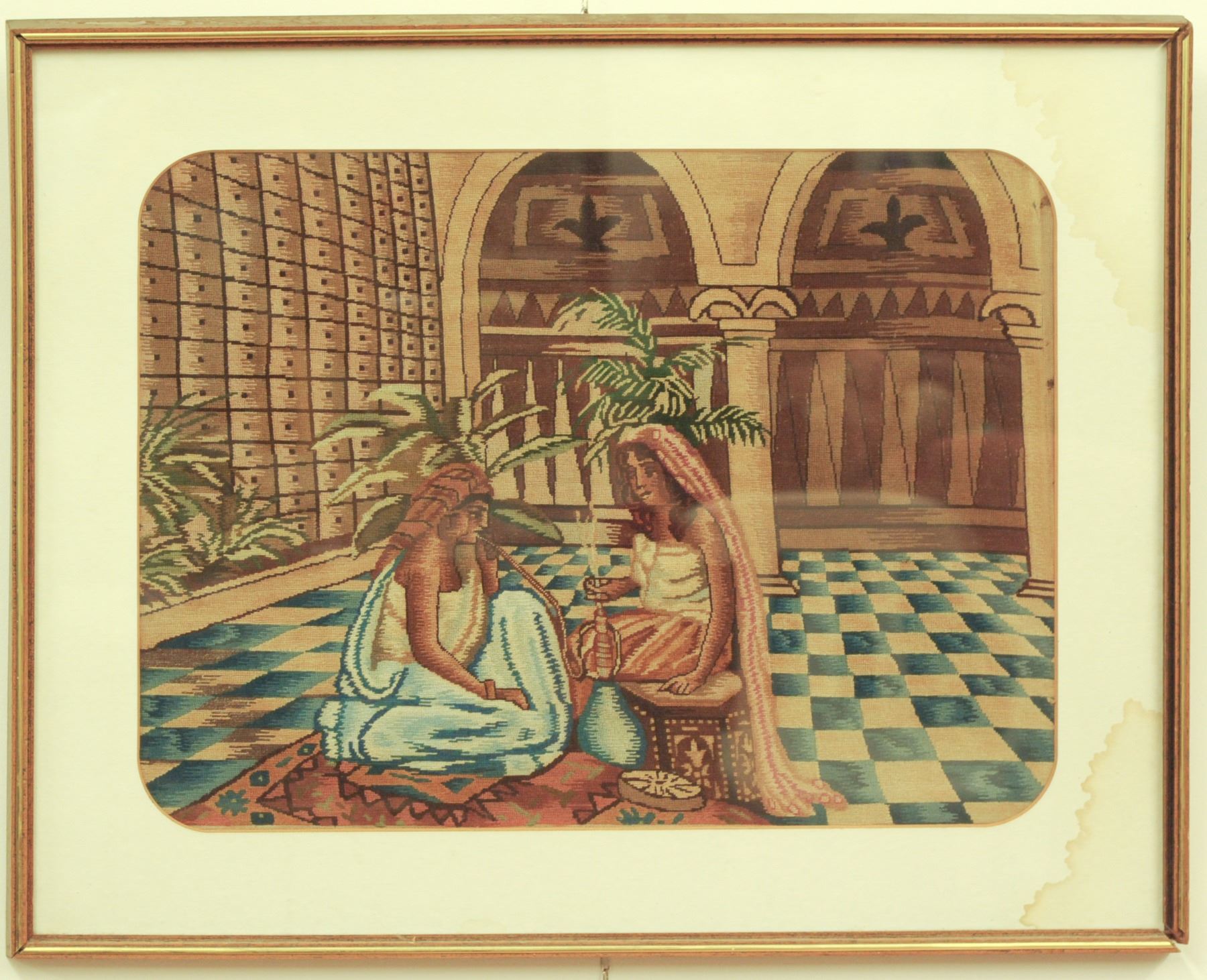 One Thousand And One Nights Old Tapestry Embroidery - 