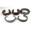 Image 1 : Collection of 5 old Islamic bangle bracelets