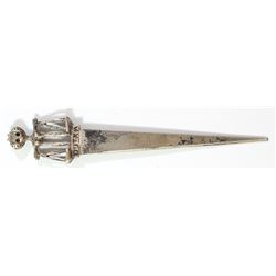 925 sterling silver letter opener by Bier, Libra