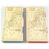 Image 1 : Lot of 2 old pencil boxes for children with the map of Israel