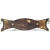 Image 2 : Old Israeli brass backplate Hanukkah menorah lamp