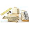 Image 1 : Lot of old 4 Tallit Atarot (neck bands) and 2 Tallitot