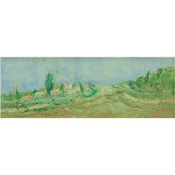 Yehoshua Grossbard (1902-1992), landscape