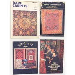 Collection of 4 book on carpets