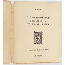 Illustrations of The Trial by Franz kafka, by Maryan (Pinchas Burstein), Characteres Publishing, fi