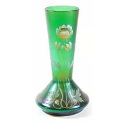 Art Nouveau glass vase, Lotz-style