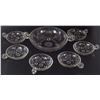 Image 1 : Old glass compote set
