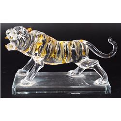 Murano glass figurine, tiger