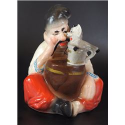 Soviet porcelain bottle, vintage line