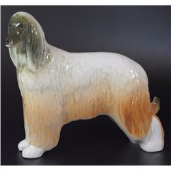 Soviet porcelain dog figurine by Lomonosov