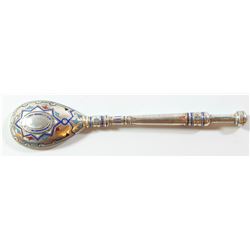 Antique Russian 88 silver spoon by Khlebnikov