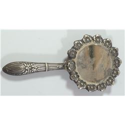 Old Portuguese 835 silver hand mirror