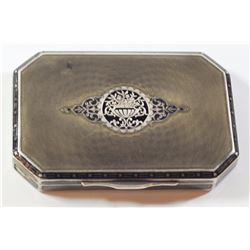 Special Austrian silver Art Deco tobacco sniff box