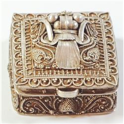 900 silver tobacco box