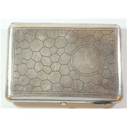 Emperial Russian Art Nouveau 84 silver cigarette box