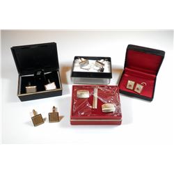 Collection of 5 sets of cufflinks