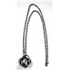 Image 1 : Silver necklace and pendant, eternal bond amulet