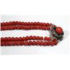 Image 2 : Double-layer Ard Deco coral necklace